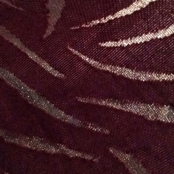 Chico's Red Patterned Button-Front Jacket - Picture 5 of 6